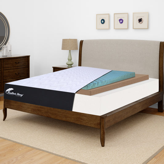 Memory Foam Mattress | Orthopedic Gadda | Dual Side Hard & Soft
