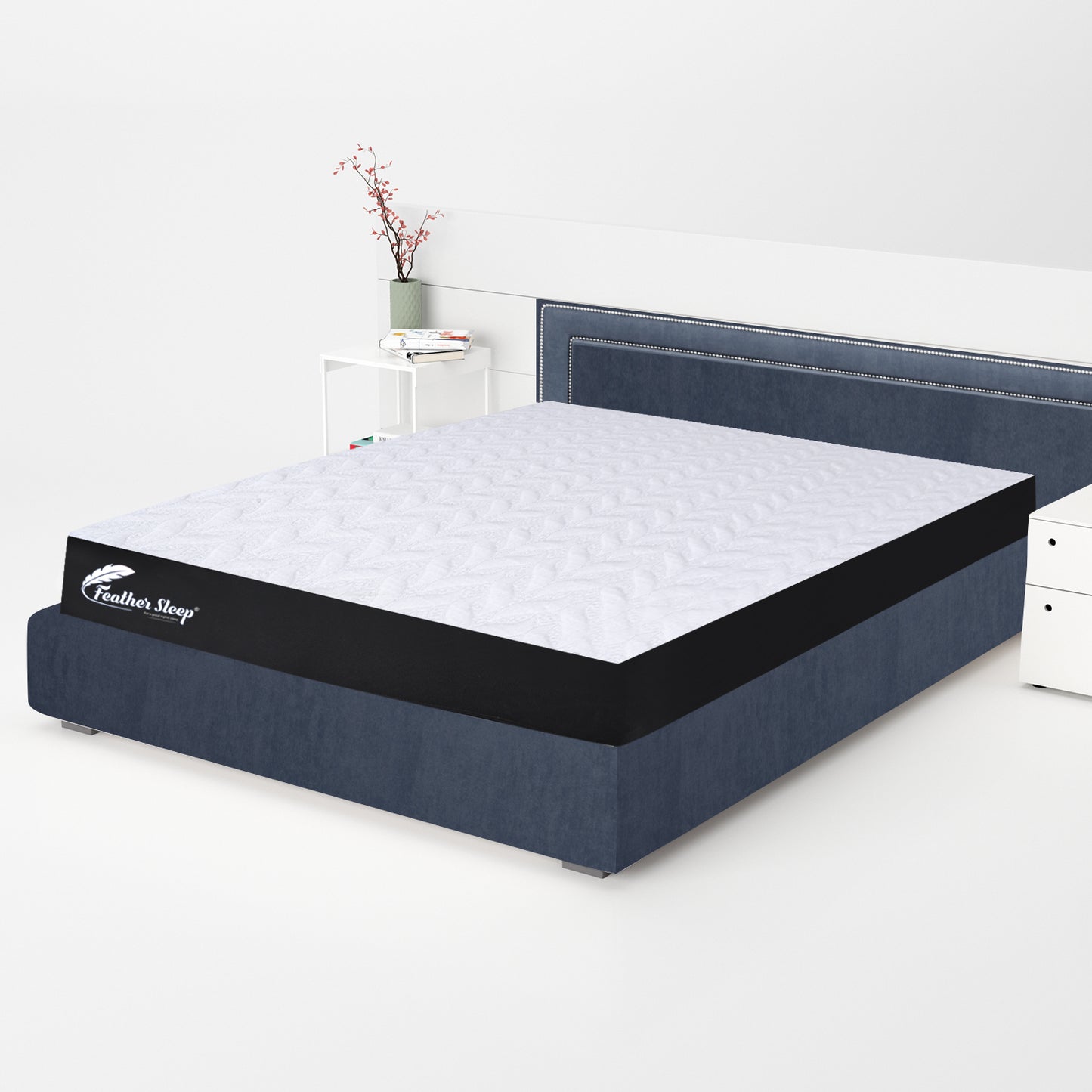 Memory Foam Mattress | Orthopedic Gadda | Dual Side Hard & Soft